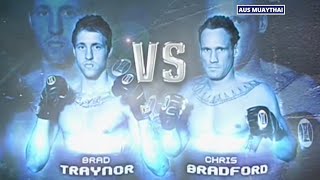 Chris Bradford Vs Brad Traynor - Caged Muay Thai 2