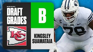 2024 NFL Draft Grades: Chiefs select Kingsley Suamataia No. 63 Overall | CBS Sports