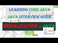 Serialization Interview Questions List || Serialization In Java #1 || Core Java Tutorial