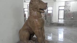 Inside the Amaravati archaeological museum