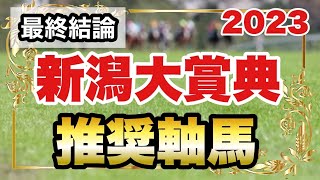 新潟大賞典2023の推奨軸馬【最終結論】