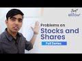 Aptitude Made Easy - Problems on Stocks and Shares Full Series, Learn maths #withme #StayHome