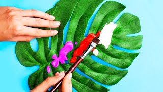 30 EASY ART IDEAS FOR BEGINNERS AND PROS || ABSTRACT PAINTING AND ACRYLIC POURING HACKS