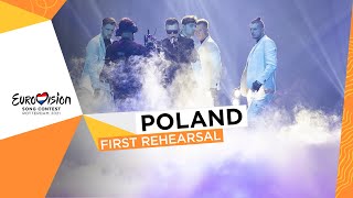 RAFAŁ - The Ride - First Rehearsal - Poland 🇵🇱 - Eurovision 2021