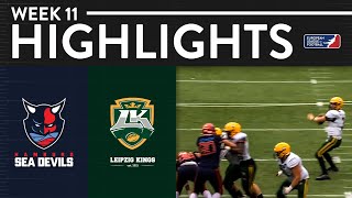 Hamburg Sea Devils vs Leipzig Kings | Highlights | Week 11