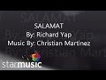 Richard Yap - Salamat (Official Lyric Video)