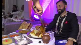 Kashmiri wedding party Dinner #Mahrazsaal