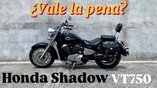 Honda Shadow vt750 ¿vale la pena comprarla? 5 cosas que me gustan de mi moto!