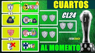 ✅🔥 CUARTOS de FINAL al MOMENTO ✅ CLAUSURA 2024 Liga MX  LIGUILLA DEFINIDA ⚽ RESU