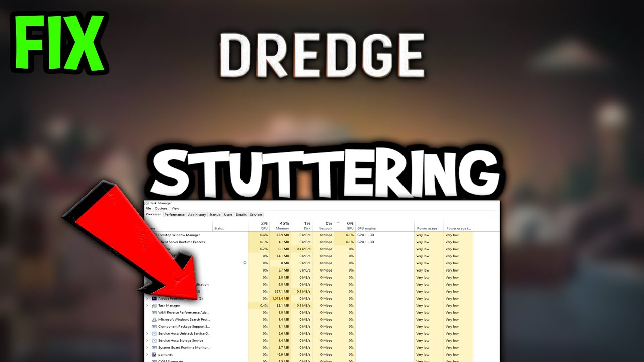 Dredge – How To Fix Fps Drops & Stuttering – Complete Tutorial - YouTube