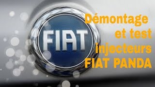 Démontage et test injecteurs FIAT PANDA.