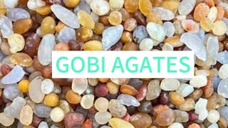 Gobi agate mini river tumbled Crystals with multi colours from magnolia #Gobiagate #agate #jasper