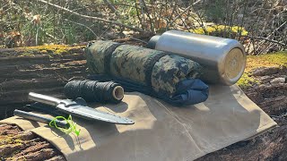 5 Piece Minimalist Wilderness Survival Kit