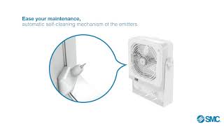 SMC : Compact Fan Ionizer, IZF Series