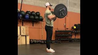 Cheater Eccentric Barbell Curls