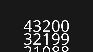 43200 Second Countup Timer