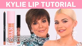 KUWTK | Kylie Jenner Does a Makeup Tutorial on Kris! | E!