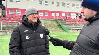 Richard Dostálek po přípravě s MFK Skalica | 22. 1. 2025