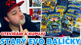 OTEVÍRÁM A KUPUJU STARÝ EVO BALÍČKY - POKÉMON ONLINE