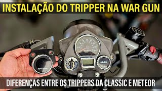 Tripper GPS da Royal Enfield Classic 350 e da Meteor. Tutorial de instalação e dicas.