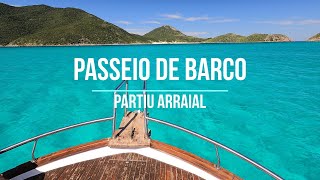 RETIRADA DOS QUIOSQUES NAS PRAINHAS DO ATALAIA - PASSEIO DE BARCO 4K