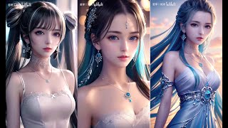 【AI绘画】|AI painting|逼真Realistic|颜值美女|写真集|画像生成girls