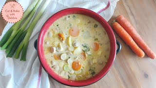 Creamy Potato Soup - German Recipe - Kremig Kartoffel Suppe