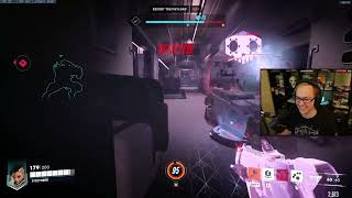 Fitzy hides from Bastion