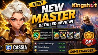 Cassia Is INSANE! Full New Master Breakdown - Kingshot