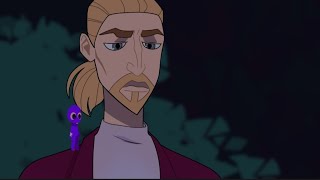 red flags, but it's version with waiters (fanmade animation)