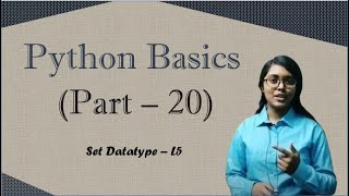 Set operations in python - Symmetric Difference