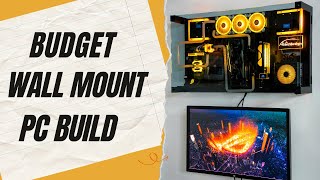 Custom Wall Mount Gaming PC Build in India  | @articwoodtech