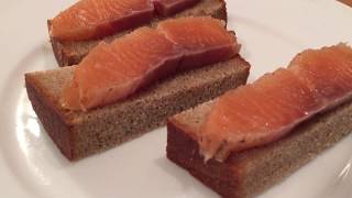 How to pickle salmon, salted RED FISH, advice and recipe from CHEF