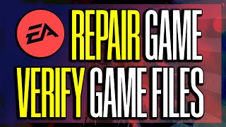 How to Repair Game/Verify Game Files in the EA App (2024)