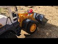 construction truck excavator cat volvo wheel loader bruder toys