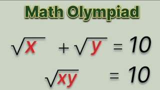 Germany | A Nice Math Olympiad Problem | x=? & y=?