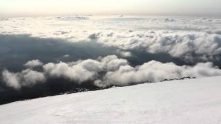 2012.5.12　富士山(須走口)　7合目付近からの景色。