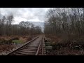 gopro riding the bay colony railroad s watuppa branch new bedford to north dartmouth ma