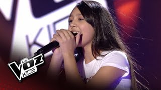 Flori: "Stone cold" – Audiciones a Ciegas  - La Voz Kids 2018