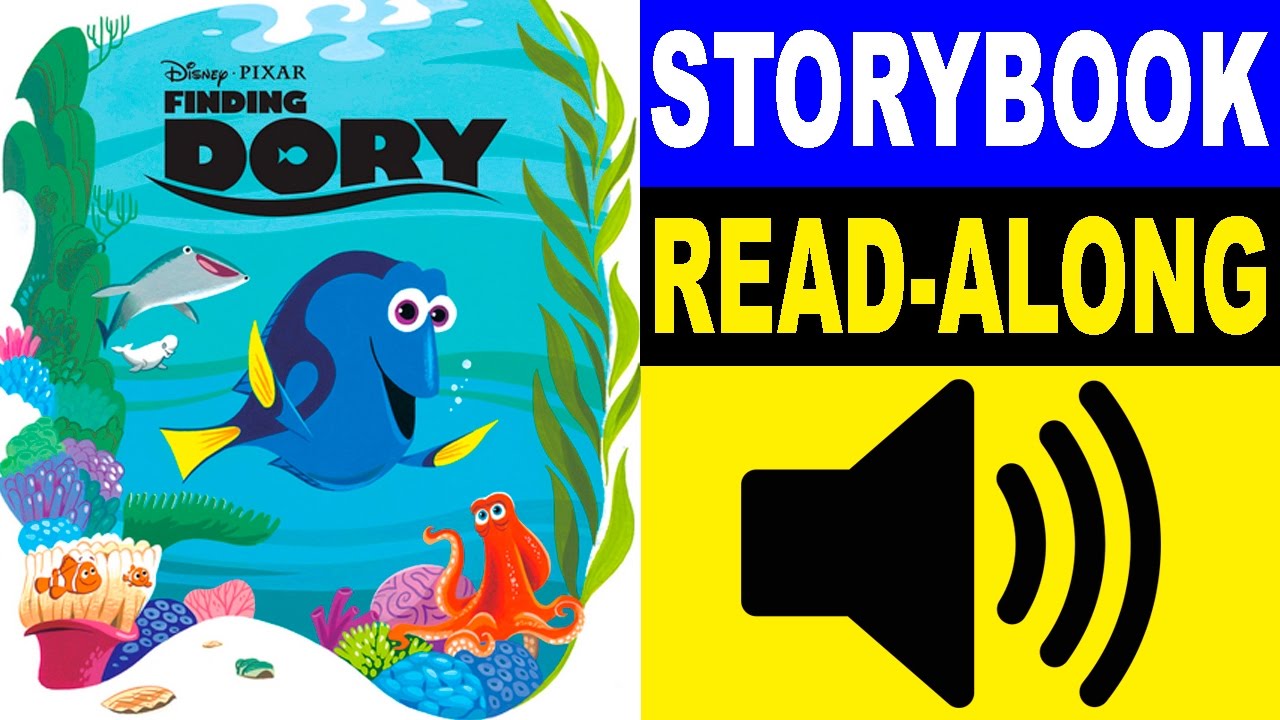 Finding Dory Read Along Story Book, Read Aloud Story Books, Books ...