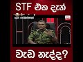 stf එක දැන් වැඩ නැද්ද