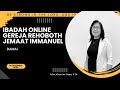 Damai, Kebaktian Online Rehoboth Immanuel