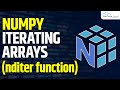 Iterating  NumPy Arrays - Learn Numpy Iteration with nditer Function | Python Numpy Tutorials