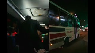 Cuchillo en mano, ladrones atracaron un bus intermunicipal en Bogotá - Ojo de la noche
