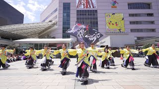 [4K] 佐賀大学 嵐舞　かごしま春祭大ハンヤ2024 1日目　東口会場