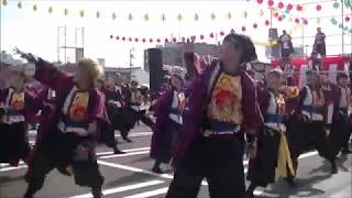 楽鬼＊銭形よさこい2017＊やぐら会場(右)