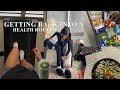 Reset with me | getting back into the gym, grocery restock, cleaning my apartment + cooking