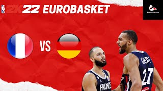 On débute l'EuroBasket sur 2K22 : la France affronte l'Allemagne, premier gros choc pour les Bleus !