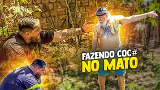 LUIZ DO SOM PEGOU MANETIKIN DANDO UMA BARRIGADA NO MATO | MANETIKIN