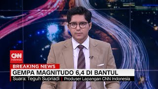 Gempa Magnitudo 6,4 Guncang Yogyakarta, Tak Berpotensi Tsunami